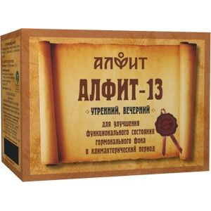 АЛФИТ-13 СБОР КЛИМАКТЕРИЧЕСКИЙ 2Г. №30Х2 (120Г.)