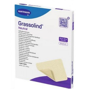 ХАРТМАНН ГРАССОЛИНД ПОВЯЗКИ МАЗЕВЫЕ Д/РАН СТЕР. 10Х10 №10 [HARTMANN GRASSOLIND]