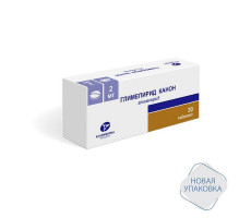 ГЛИМЕПИРИД 2МГ. №30 ТАБ. /КАНОНФАРМА/