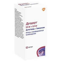 ДУОДАРТ 0,5МГ.+0,4МГ. №90 КАПС. МОДИФ.ВЫСВ.