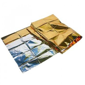 ПОКРЫВАЛО СПАСАТЕЛЬНОЕ 160Х210СМ. ПОКРЫВАЛО СПАСАТЕЛЬНОЕ 160Х210СМ.