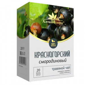 АЛТАЙФЛОРА ЧАЙН.НАПИТОК КРАСНОГОРСКИЙ СМОРОДИНА 1,5Г. №20 ПАК. /АЛТАЙСКАЯ ЧАЙН.КОМП./