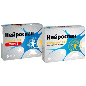 НЕЙРОСПАН ФОРТЕ КОМПЛЕКС 567МГ. №30 ТАБ. /КВАДРАТ-С/