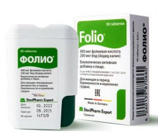 ФОЛИО 400МКГ.+200МКГ. 95МГ. №90 ТАБ.