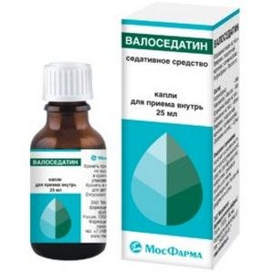 ВАЛОСЕДАТИН 25МЛ. КАПЛИ Д/ПРИЕМА ВНУТРЬ ФЛ. /МОСФАРМА/