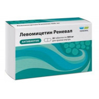 ЛЕВОМИЦЕТИН РЕНЕВАЛ 500МГ. №30 ТАБ. П/П/О /ОБНОВЛЕНИЕ/