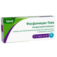 ФОСФОМИЦИН-ТЕВА 3Г. 8Г. №1 ГРАН. Д/Р-РА Д/ПРИЕМА ВНУТРЬ ПАК. /АДИФАРМ/ТЕВА/