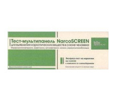 НАРКОСКРИН ТЕСТ МУЛЬТИПАНЕЛЬ 5 ВИДОВ НАРКОТИКОВ [NARCOSCREEN]