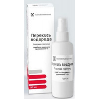 ПЕРЕКИСЬ ВОДОРОДА 3% 50МЛ. №1 СПРЕЙ Д/НАРУЖ.ПРИМ. ФЛ. /ТАТХИМФАРМ/