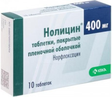 НОЛИЦИН 400МГ. №10 ТАБ. П/П/О /KRKA/