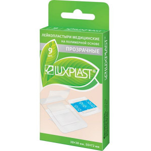 ЛЮКСПЛАСТ ЛЕЙКОПЛАСТ. БАКТЕР. ПОЛИУРЕТАН ПРОЗР. №9 [LUXPLAST]